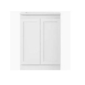 Free-Standing Shaker matt white vanity 600mm- 800mm