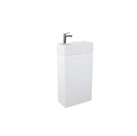 Free-standing 250mm depth vanity/include topping