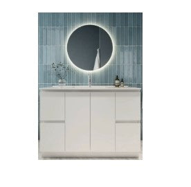 Free-standing high-golss vanity 1500mm