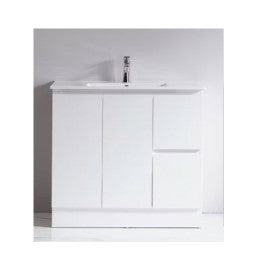 Free-standing high-golss vanity 900mm - 1000mm